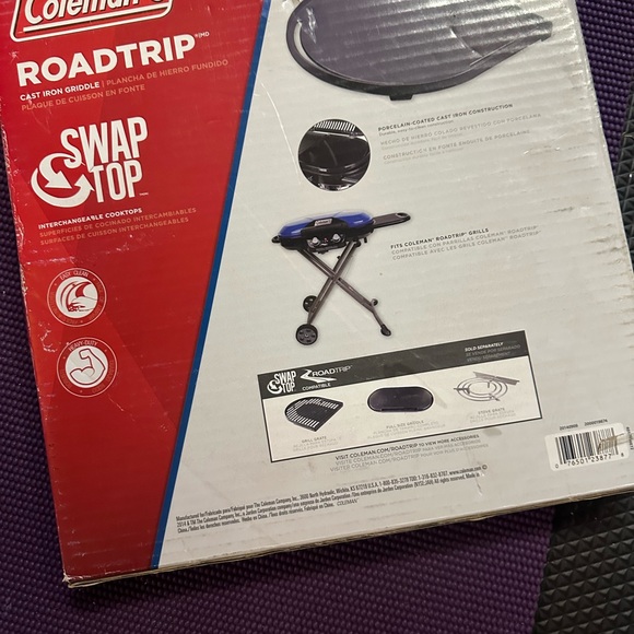Coleman RoadTrip Cast Iron Griddle - Picture 1 of 1